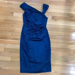 Maggy London blue dress. Size 8.